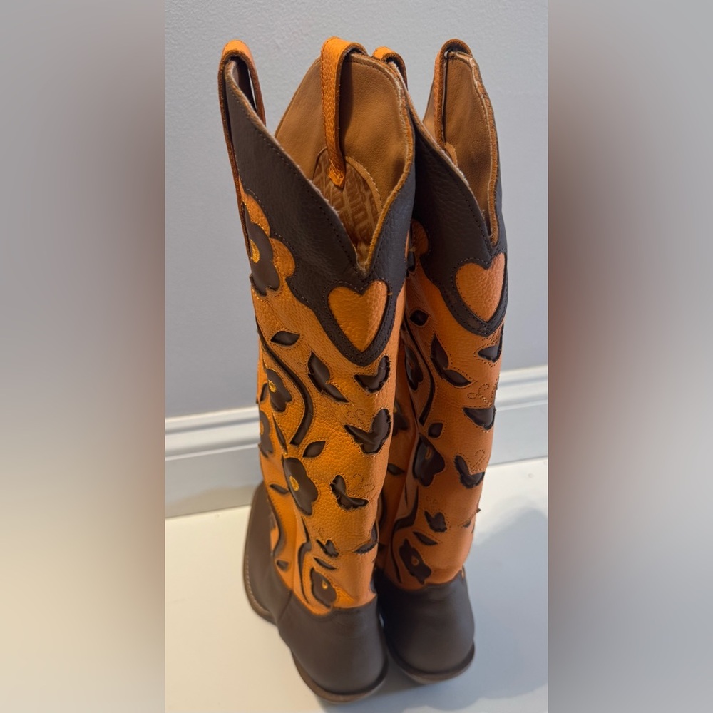 DINGO Goodness Gracious Brown Western Boots NWOT - Picture 11 of 16